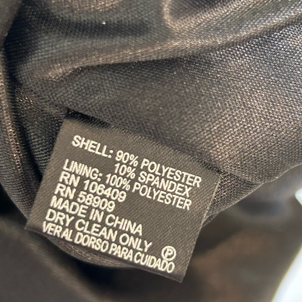 NWT Tahari ASL Black Short Sleeve Dress - Lined - Picture 8 of 10